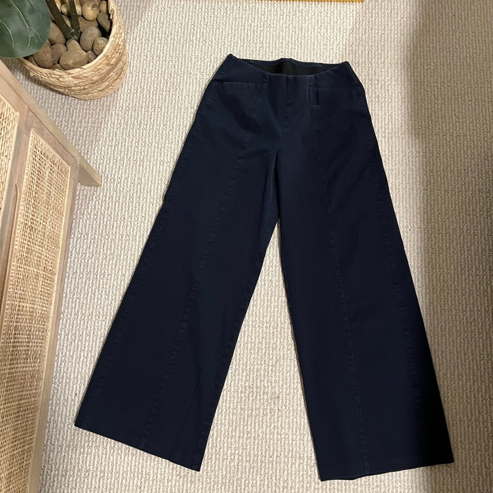 Old Navy Navy Blue Wide-Leg Pants